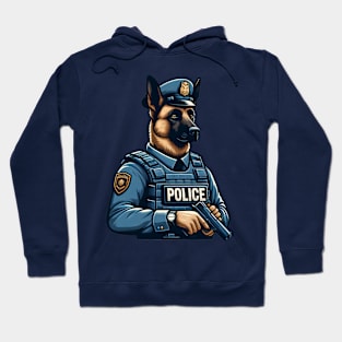 Belgian Malinois Police Hoodie